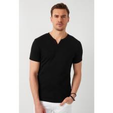Buratti % 100 Pamuklu V Yaka Slim Fit T Shirt Erkek T SHİRT 5902122