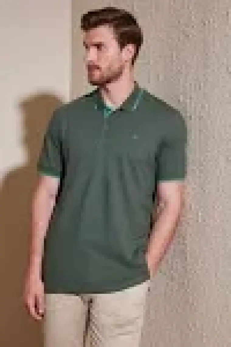 Buratti % 100 Pamuk Düğmeli Regular Fit Polo Yaka T Shirt Erkek POLO YAKA T SHİRT 5902118