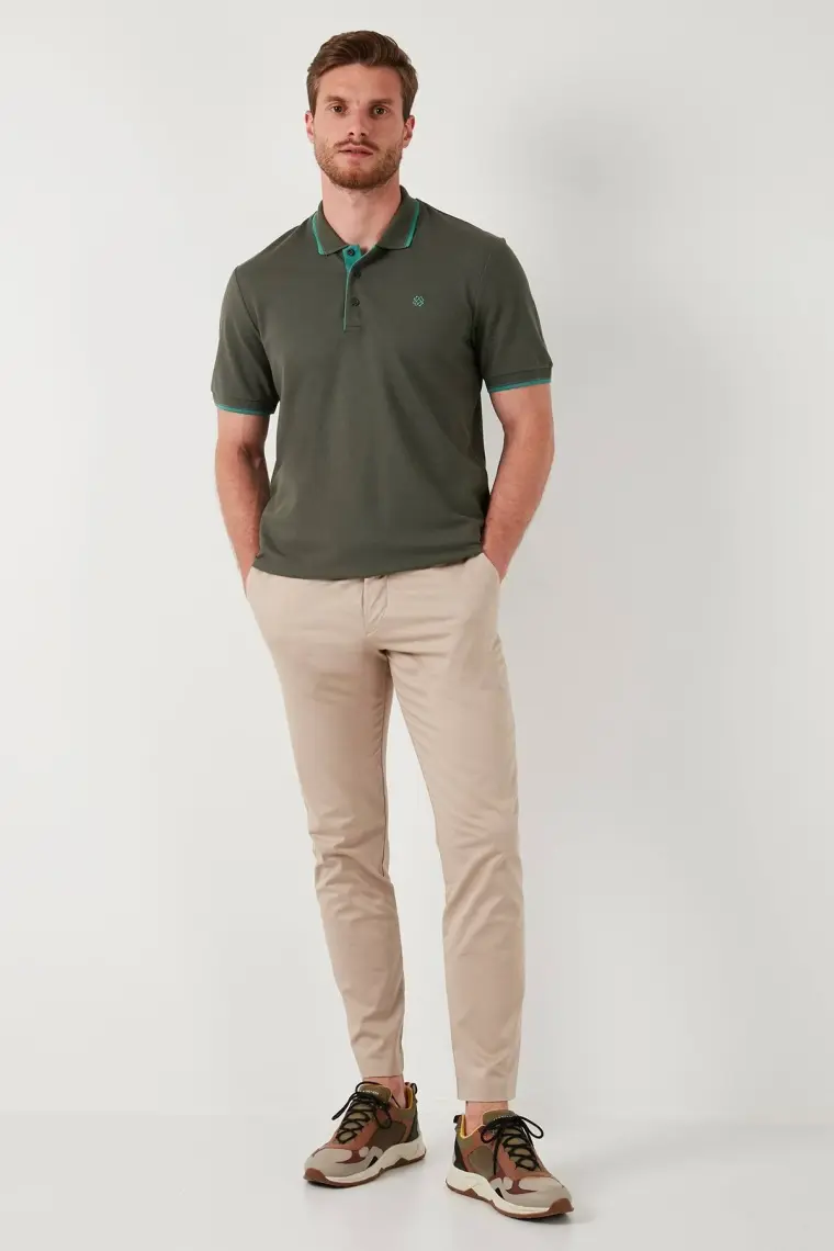 Buratti % 100 Pamuk Düğmeli Regular Fit Polo Yaka T Shirt Erkek POLO YAKA T SHİRT 5902118