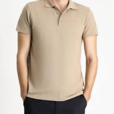 Polo Yaka Regular Fit Nakışlı Pamuklu Tişört