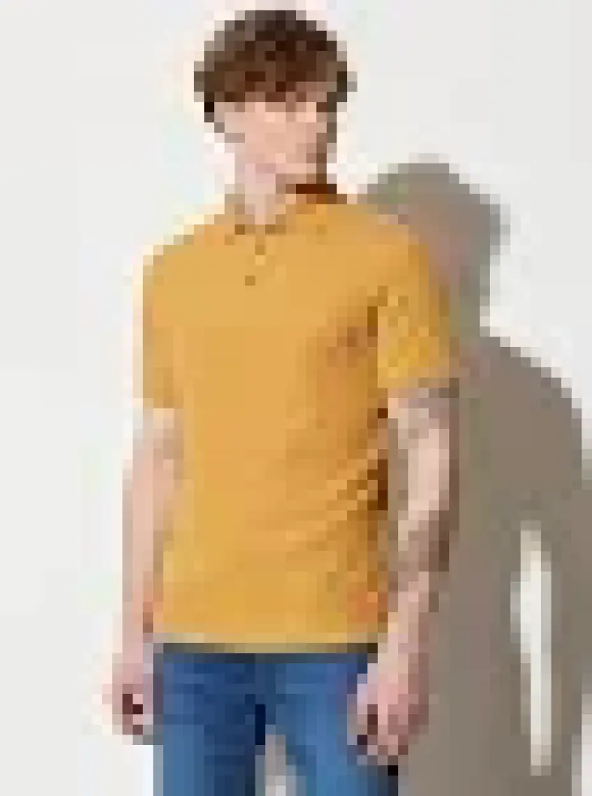 Wrangler Regular Fit Normal Kesim %100 Pamuk Polo Yaka Haki Tişört