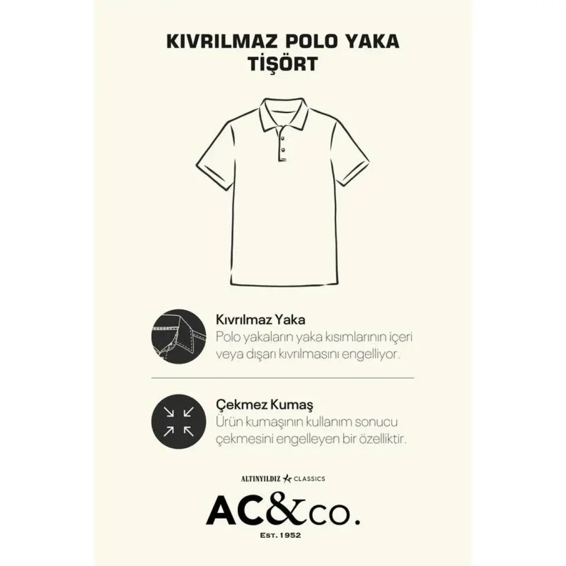 Altınyıldız Classics Slim Fit Dar Kesim 3 'lü Kıvrılmaz Polo Yaka Tişört