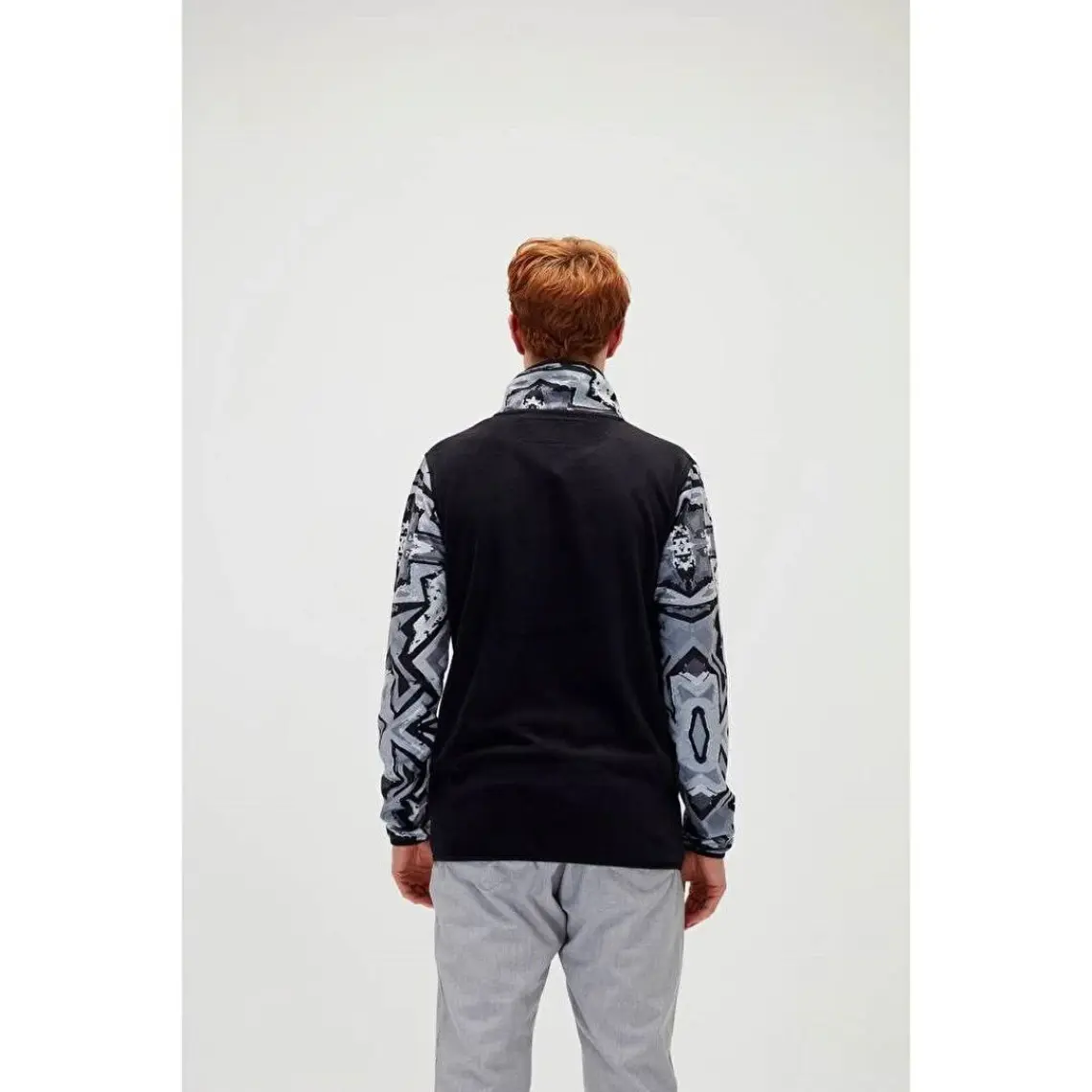 Bad Bear Mirage Half Zip Polar Siyah
