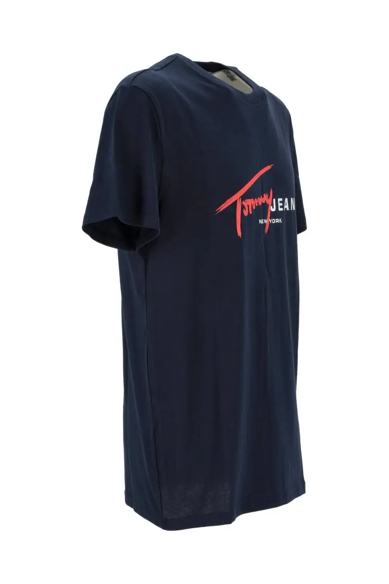 Tommy Hilfiger Tjm Reg Sıgntr Dna Tee Ext