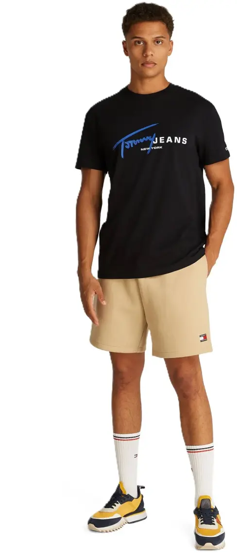 Tommy Hilfiger Tjm Reg Sıgntr Dna Tee Ext