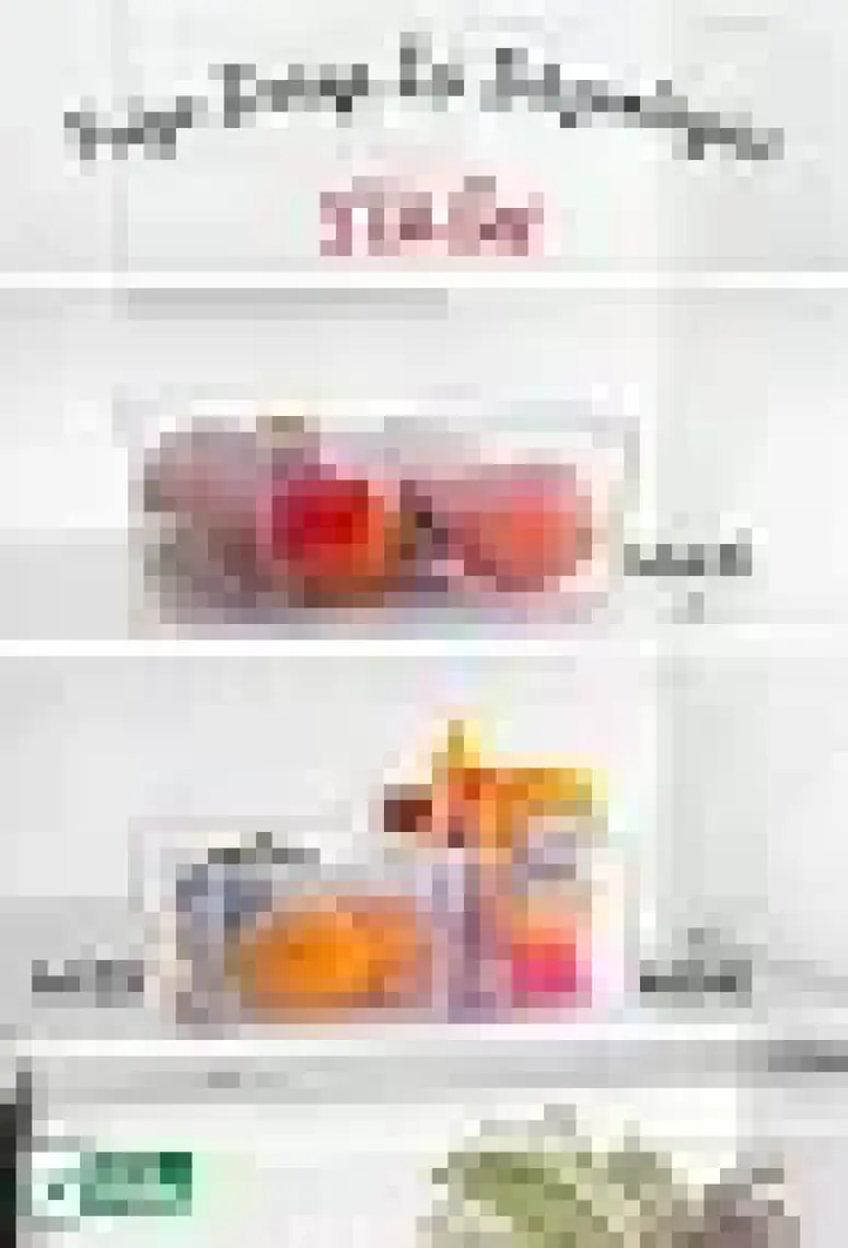 Nandy Home 3'lü Set Frigo Buzdolabı & Dolap Içi Düzenleyici Organizer Maxi/midi/mini