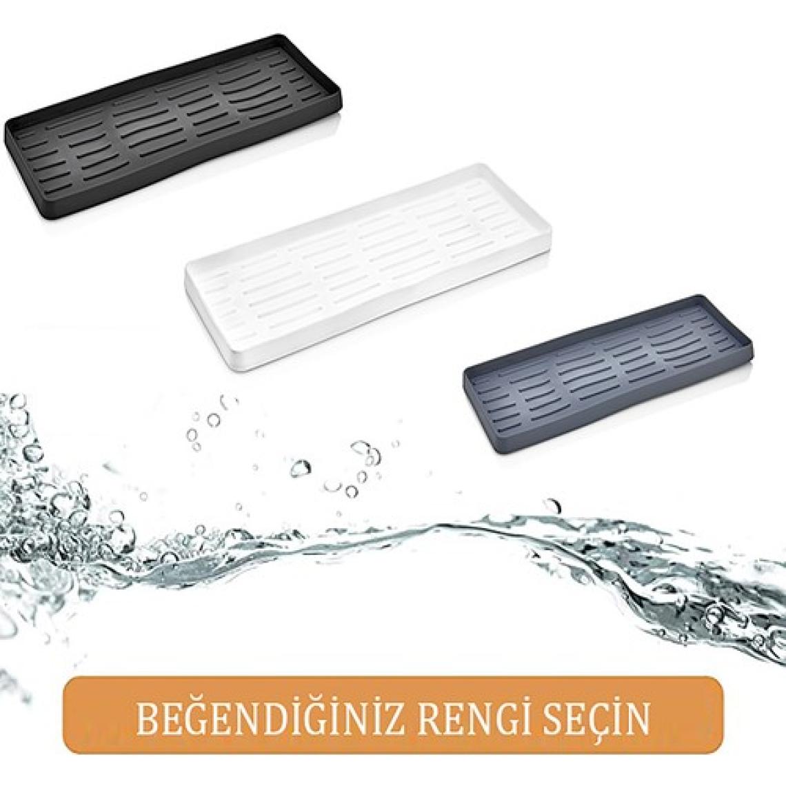 Ata Home Silikon Yağdanlık Yağlık Standı Altlık ,çok Amaçlı  Organizer Sunumluk ,sabunluk Altlığı , 26X10 cm