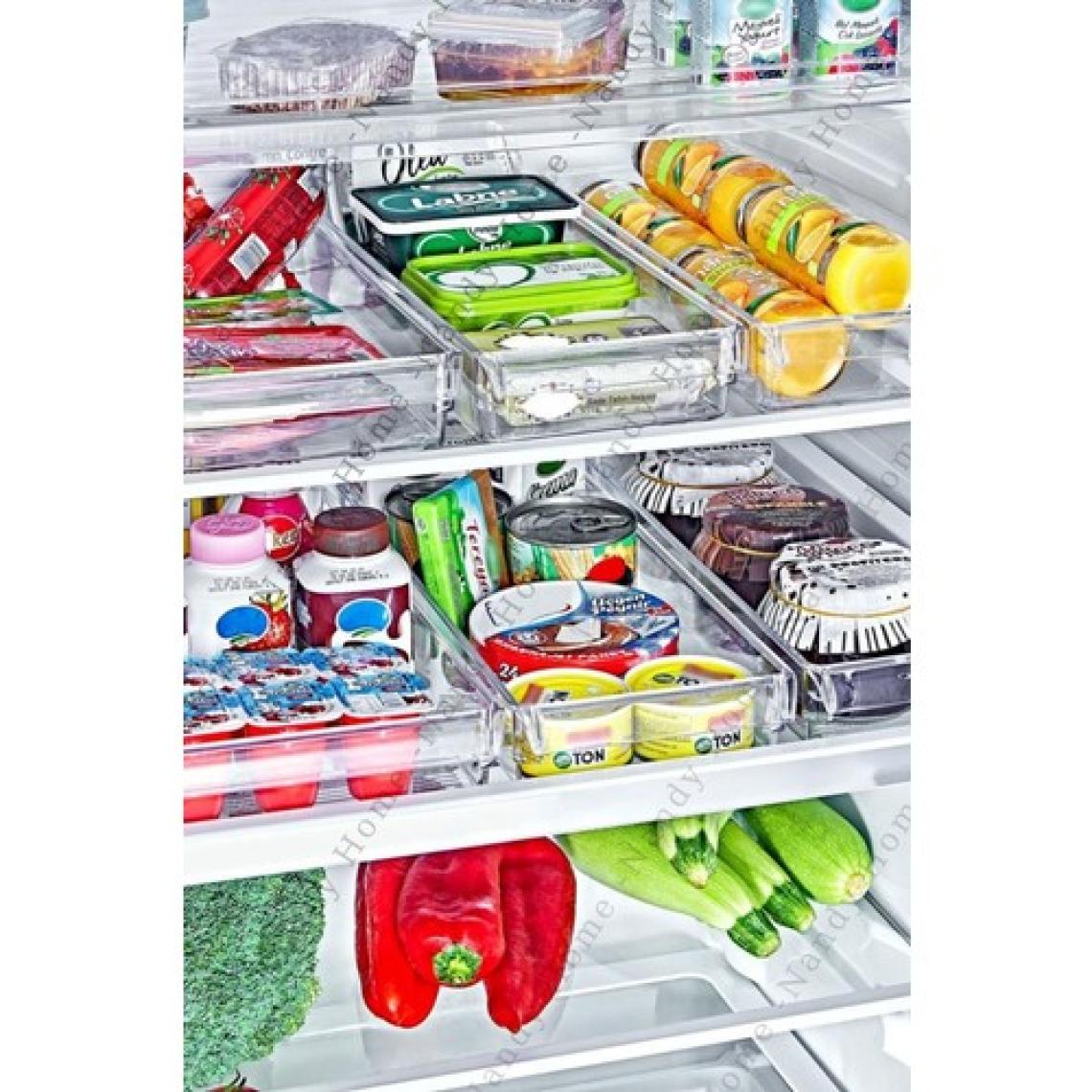 Nandy Home 3'lü Set New Clear Buzdolabı & Dolap Içi Düzenleyici Organizer