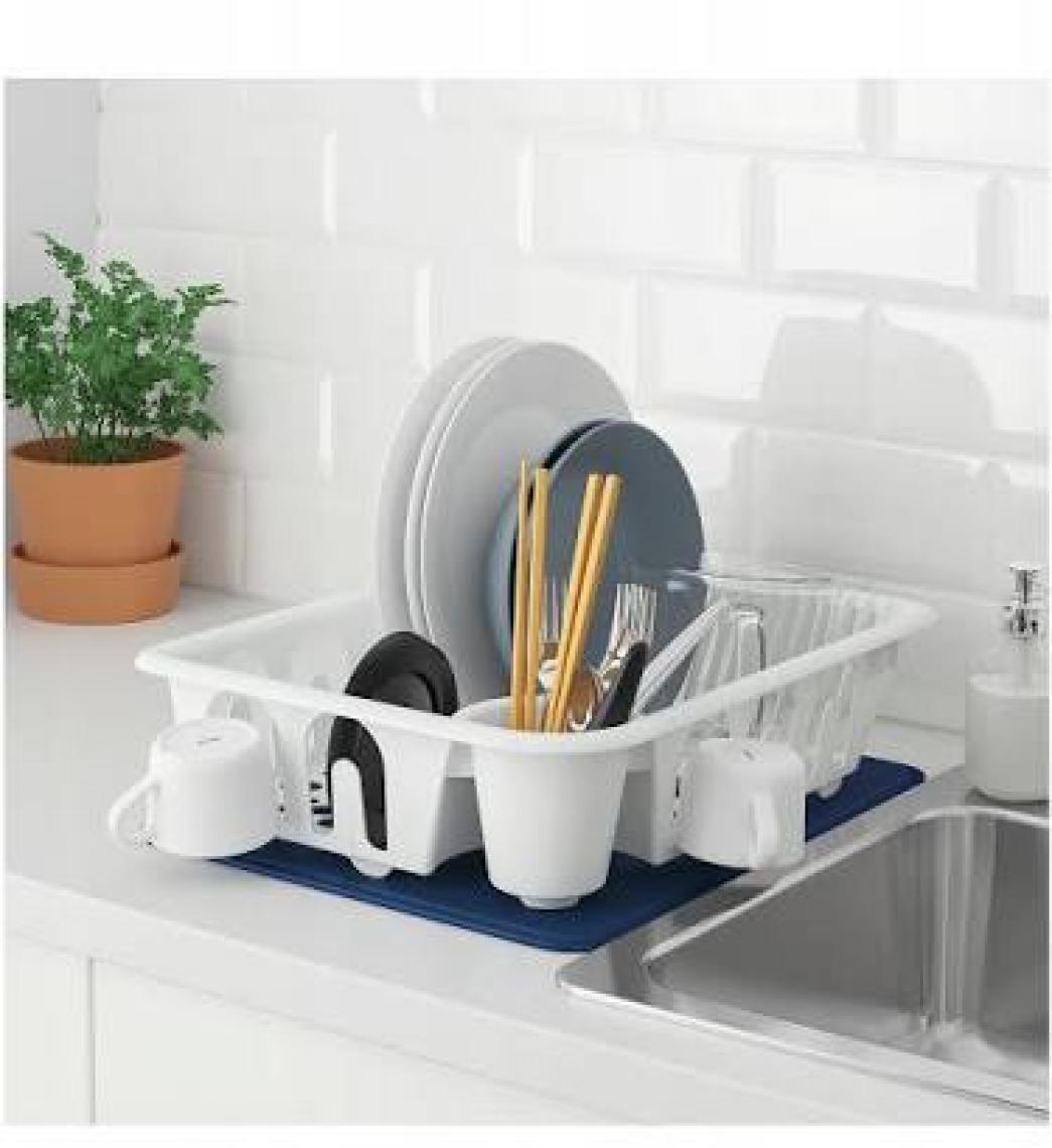IKEA Nysköljd Bulaşık Kurulama Örtüsü Mavi