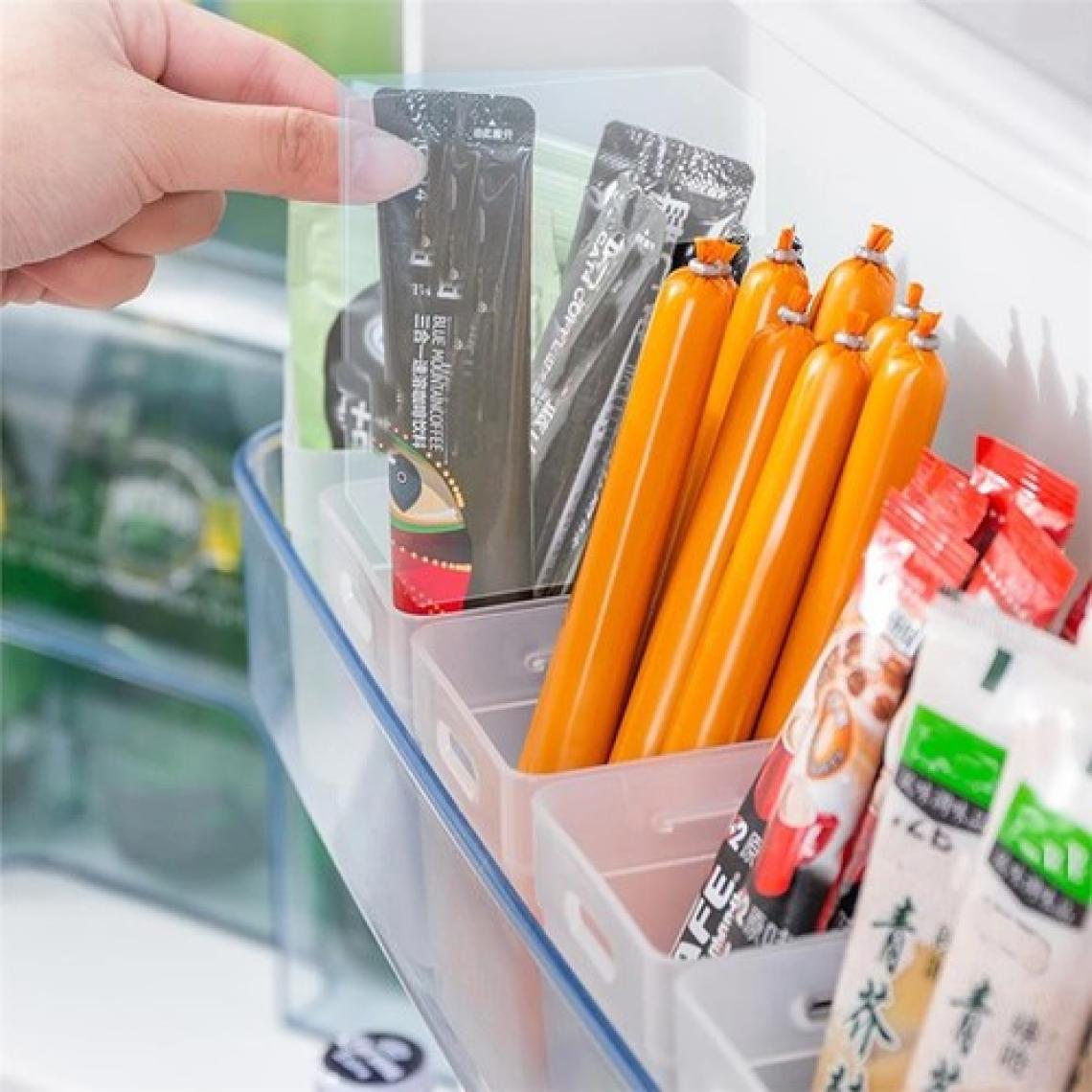 Omilife 6'lı Set Buzdolabı & Kapak Içi Düzenleyici, Organizer Kutu, Mutfak Organizeri, Buzdolabı Düzenleyici