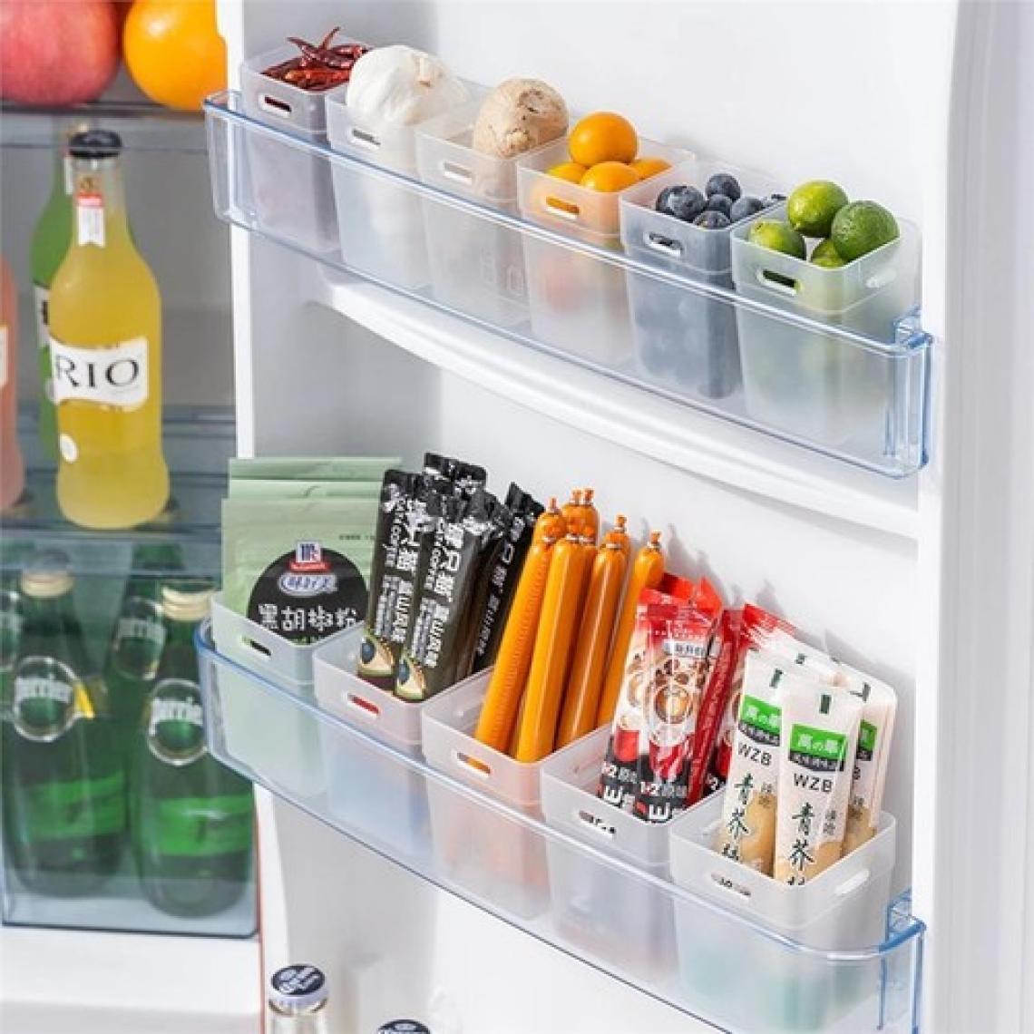 Omilife 6'lı Set Buzdolabı & Kapak Içi Düzenleyici, Organizer Kutu, Mutfak Organizeri, Buzdolabı Düzenleyici