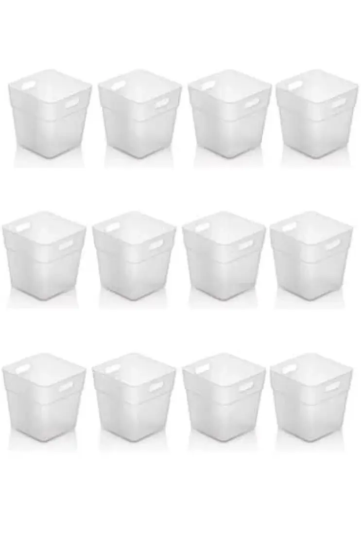 6 Lı Buzdolabı Içi Mini Düzenleyici Kutu Organizer - Buzdolabı Kapak Düzenleyici
