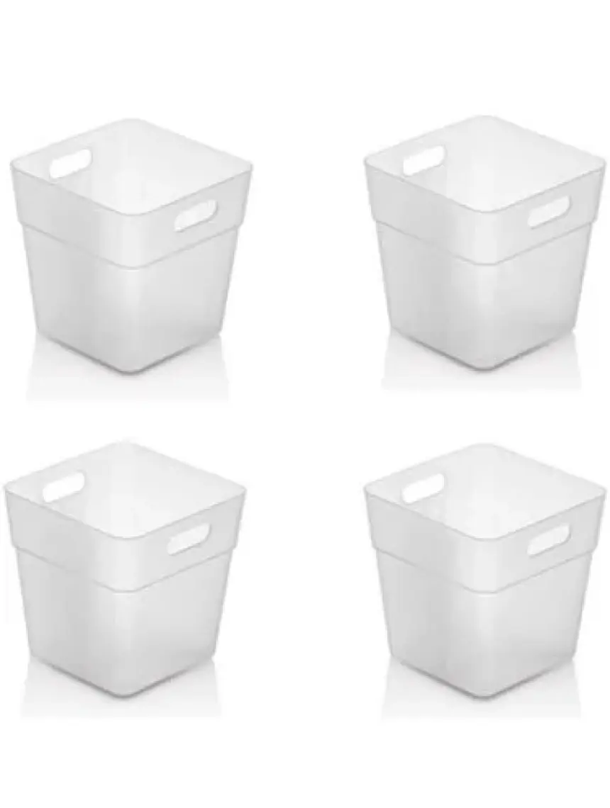 6 Lı Buzdolabı Içi Mini Düzenleyici Kutu Organizer - Buzdolabı Kapak Düzenleyici