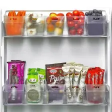 6 Lı Buzdolabı Içi Mini Düzenleyici Kutu Organizer - Buzdolabı Kapak Düzenleyici