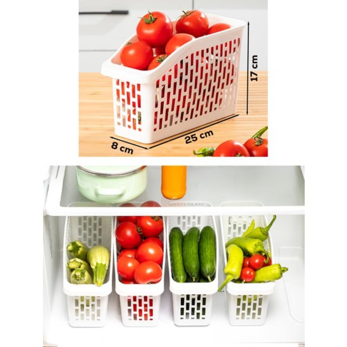 Mim Life Plastik Buzdolabı Düzenleyici 6'lı Set