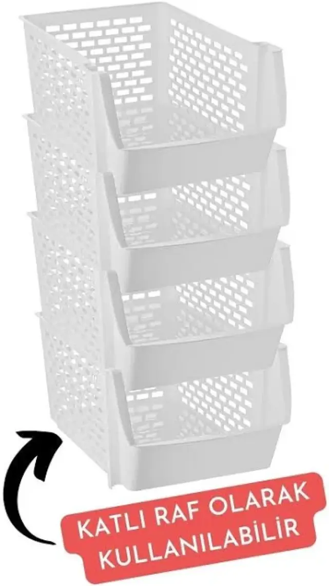 5 Katlı Ayrılabilir Cok Amaçlı Pratik Mutfak Banyo Rafı Düzenleyici Organizer