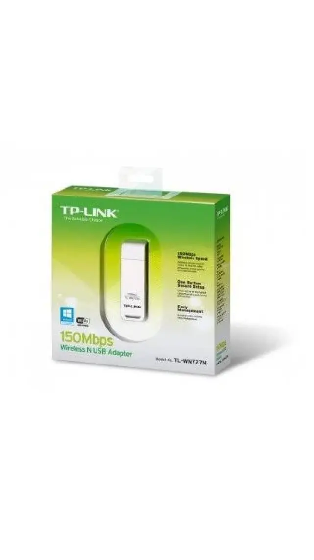 Tp-Link TL-WN727N 150 Mbps Kablosuz USB Adaptör