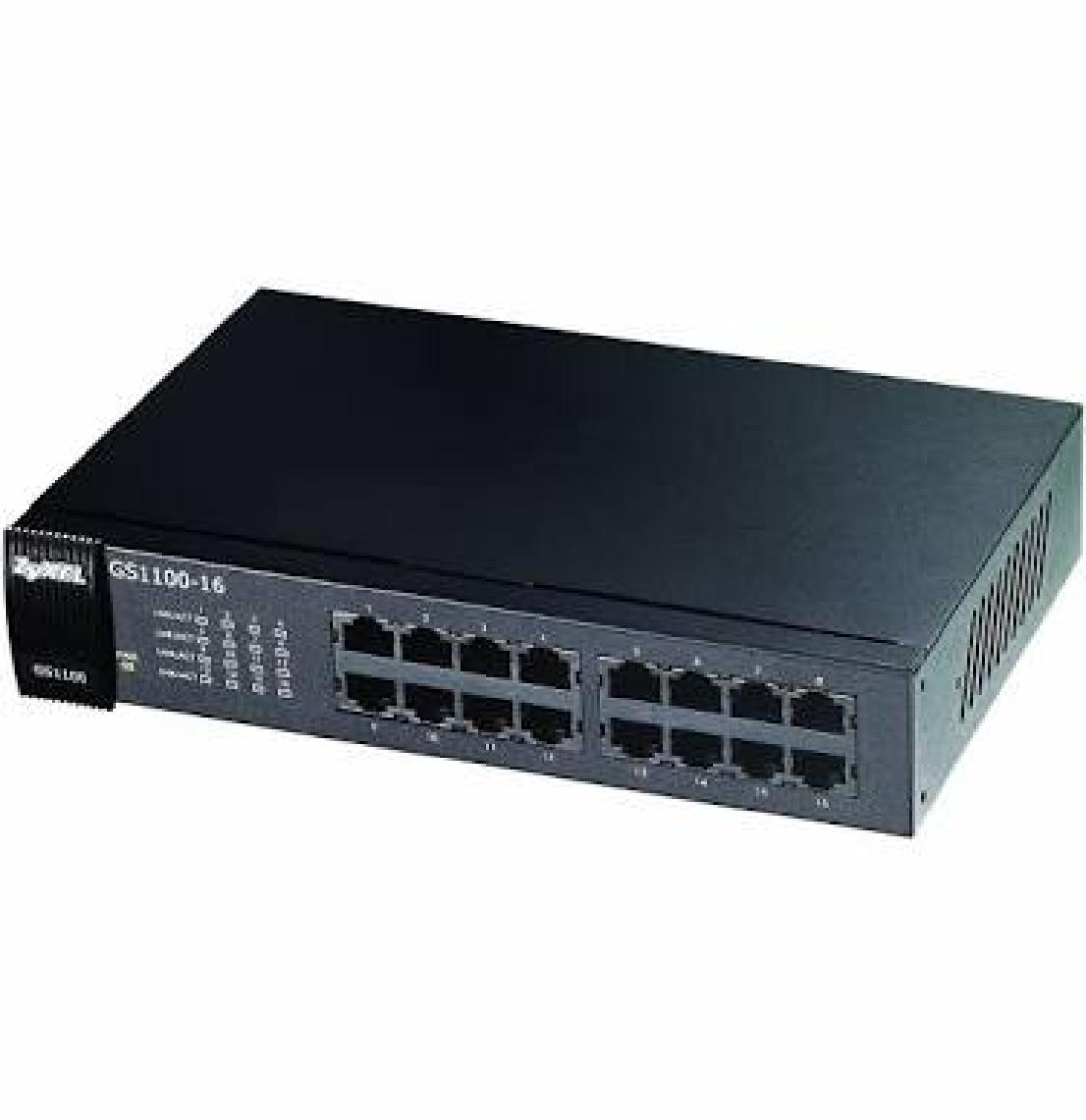 Zyxel 16PORT GS1100-16-EU0103F 10/100/1000 Yönetilemez Switch