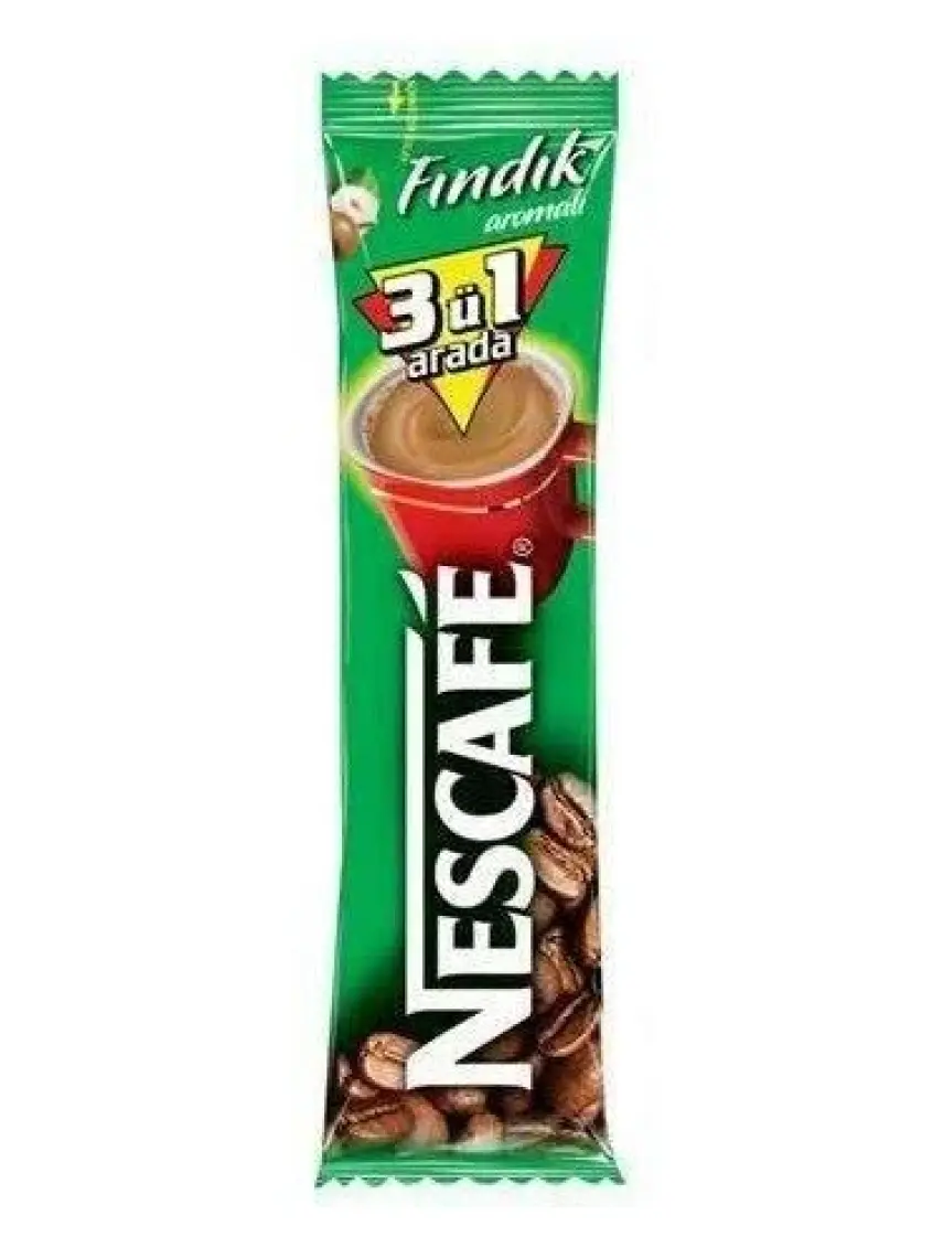 Nestle Nescafe 3ü1 Arada Fındıklı 48 Adet 17G Leia Hazelnut 12515292