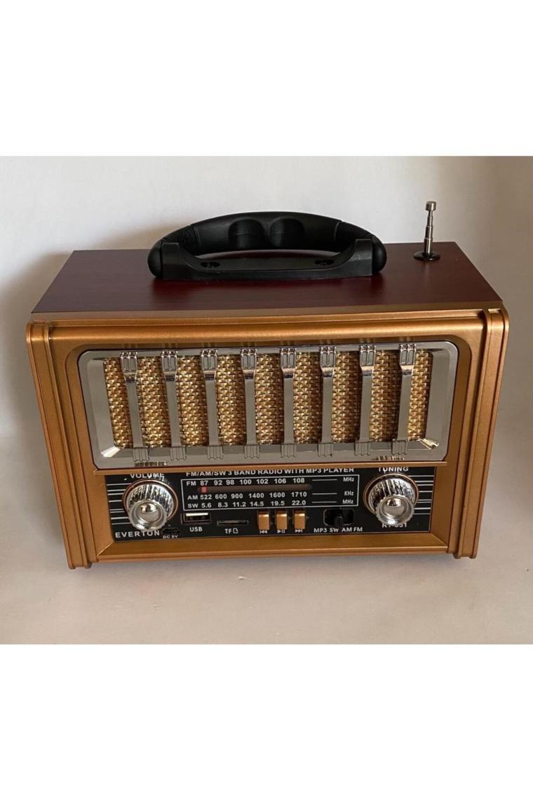 Rt-851 Nostalji 3 Band Radyo, Bluetooth, usb, sd Çalar Müzik Kutusu