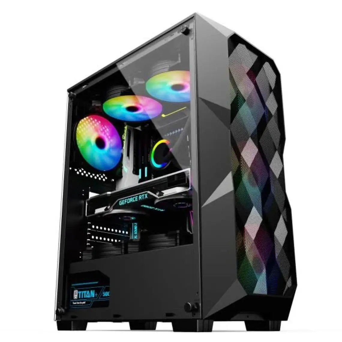 İzoly Kadabra I5-12400F 16GB 256GB M.2 Nvme Rx 580 8gb Oyuncu Masaüstü Bilgisayarı