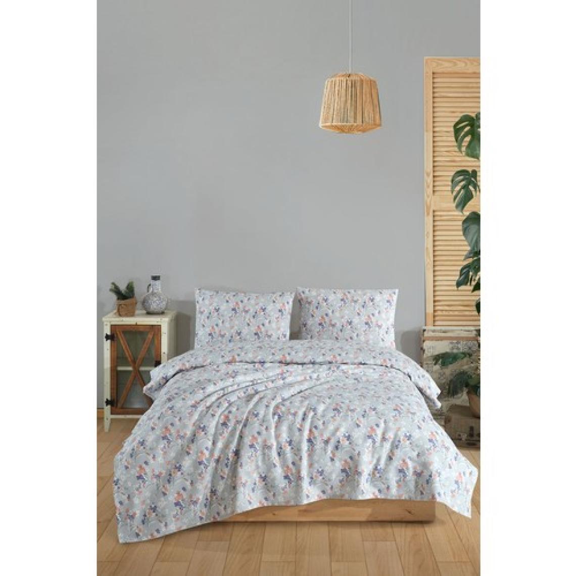 Elart Floret Pike Çift Kişilik (200X220 Cm) Yeşil