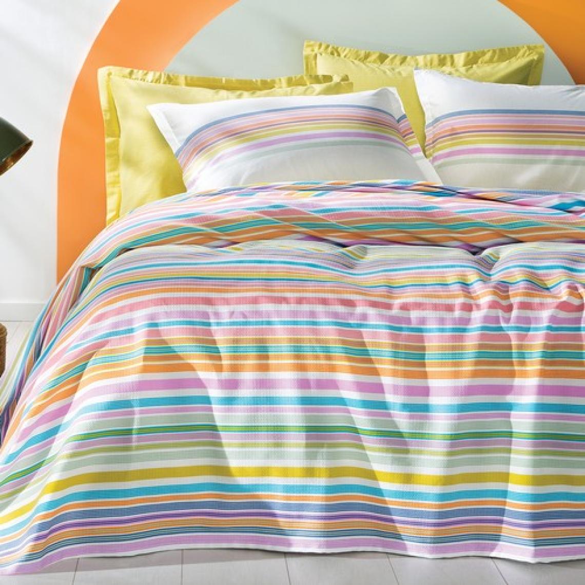 Yataş Bedding Evan Çift Kişilik Pike Takımı - Pembe