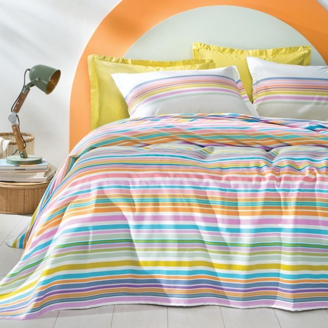 Yataş Bedding Evan Çift Kişilik Pike Takımı - Pembe