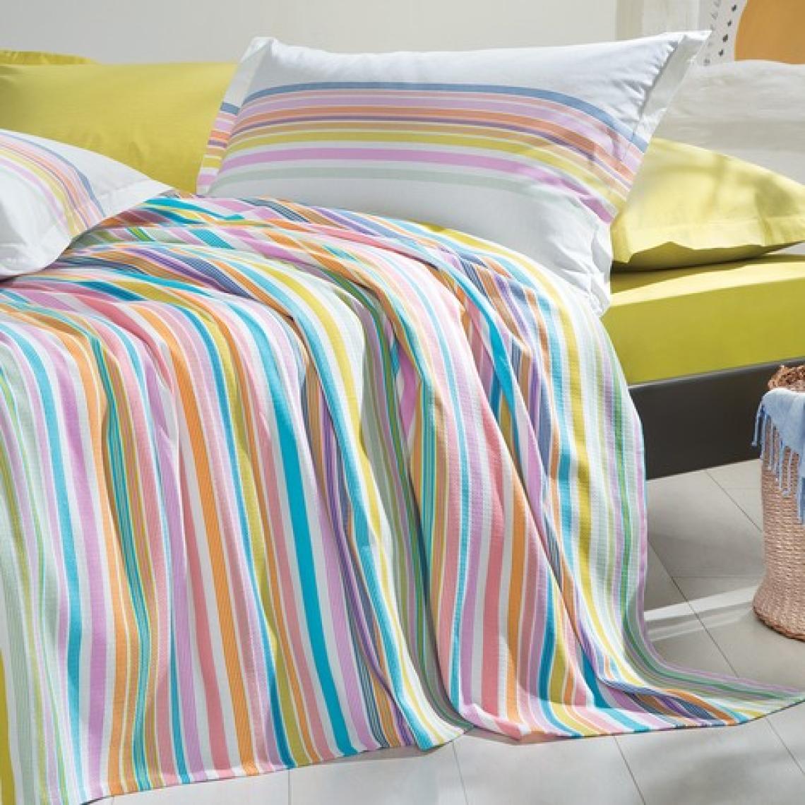 Yataş Bedding Evan Çift Kişilik Pike Takımı - Pembe