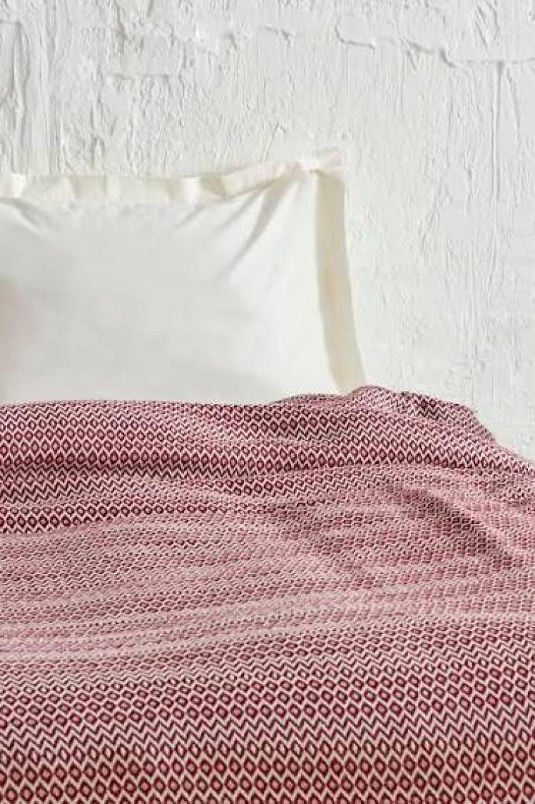 Karaca Home Levi Bordo Çift Kişilik Pike