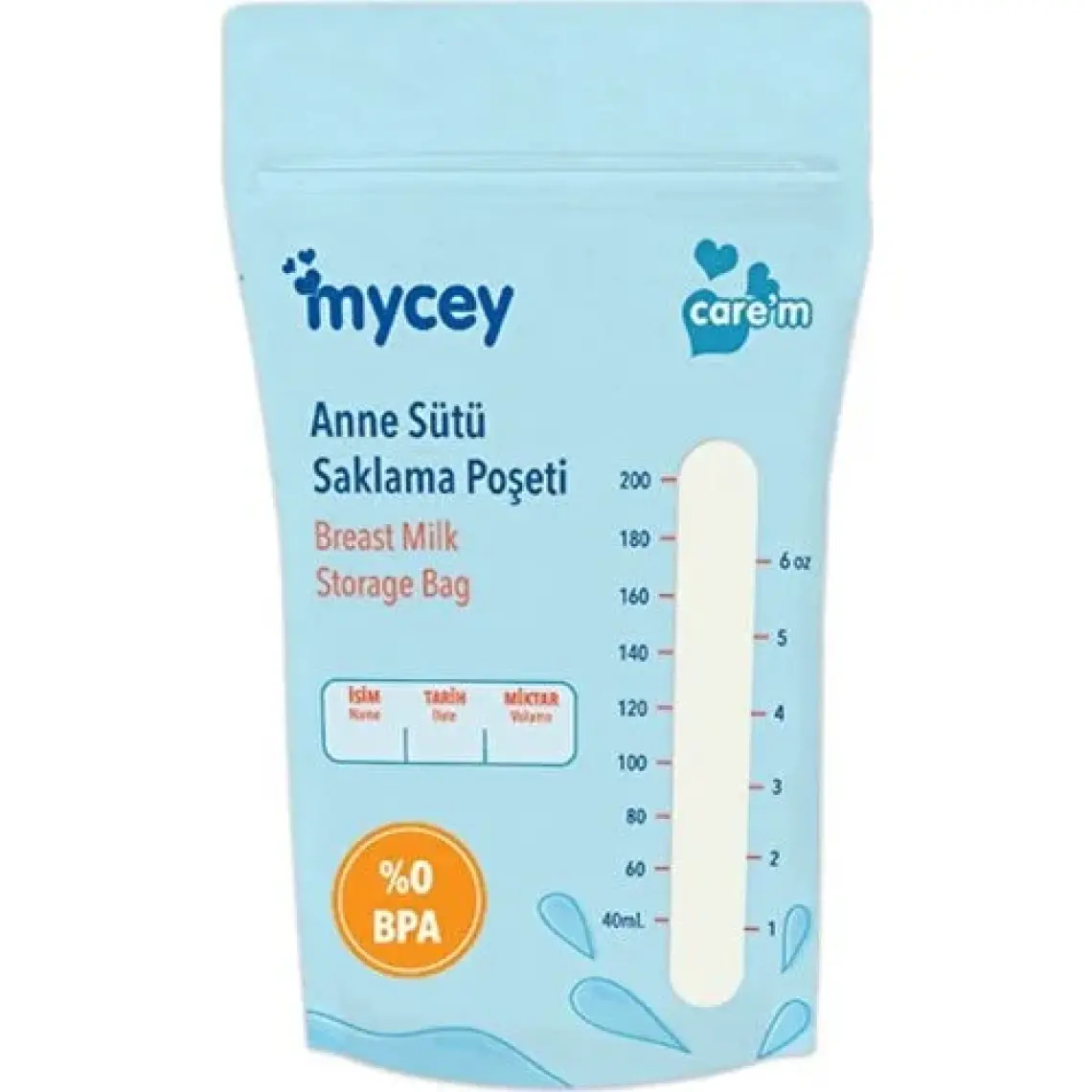 Mycey Anne Sütü Saklama Poşeti 25'li