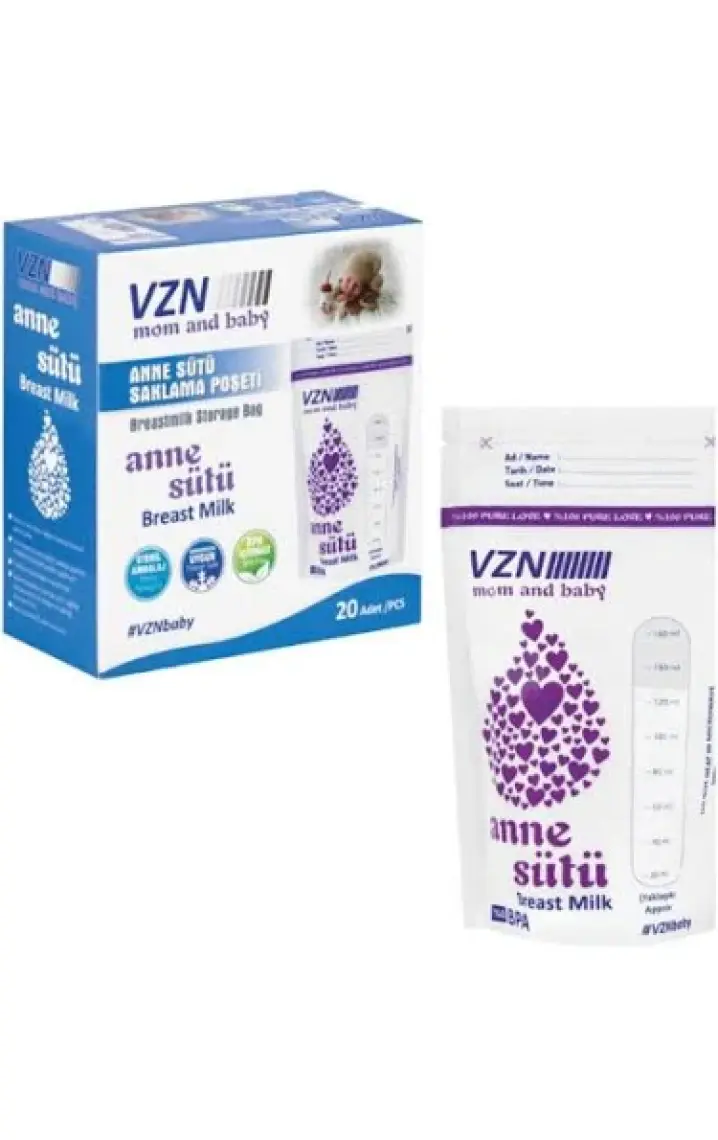 Vzn Süt Saklama Poşeti 20LI