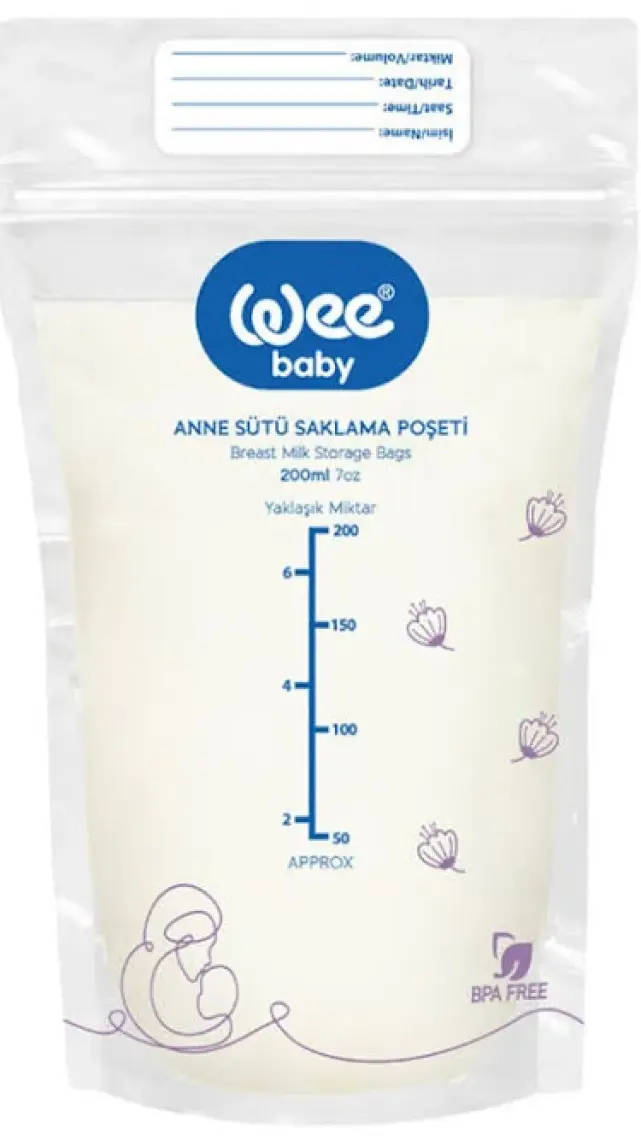 Wee Baby Anne Sütü Saklama Poşeti 889
