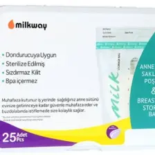 Milkway Anne Sütü Saklama Poşeti 25'li