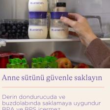 Anne Sütü Saklama Şişeleri 4 Adet 160ml