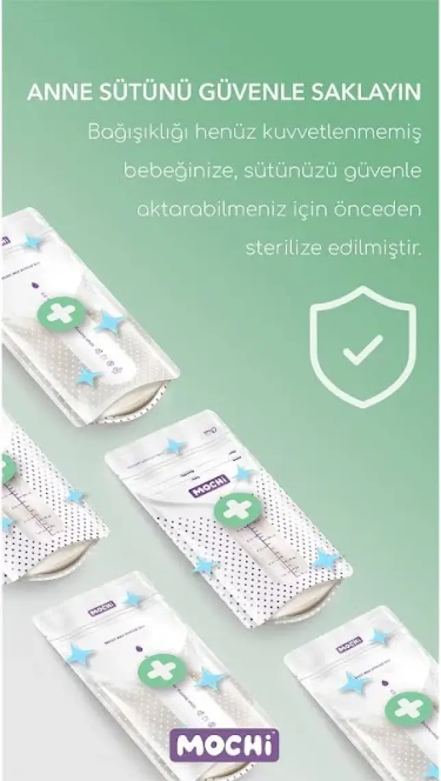 - Anne Sütü Saklama Poşeti 50'li Paket