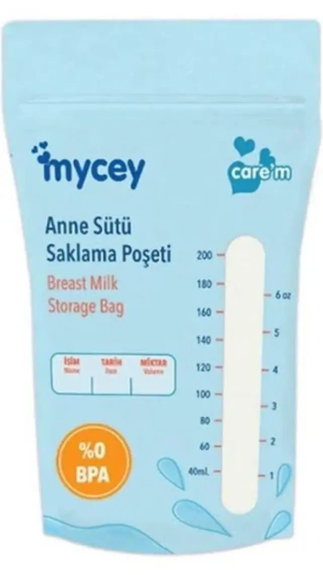 Mycey Anne Sütü Saklama Poşeti 25'li
