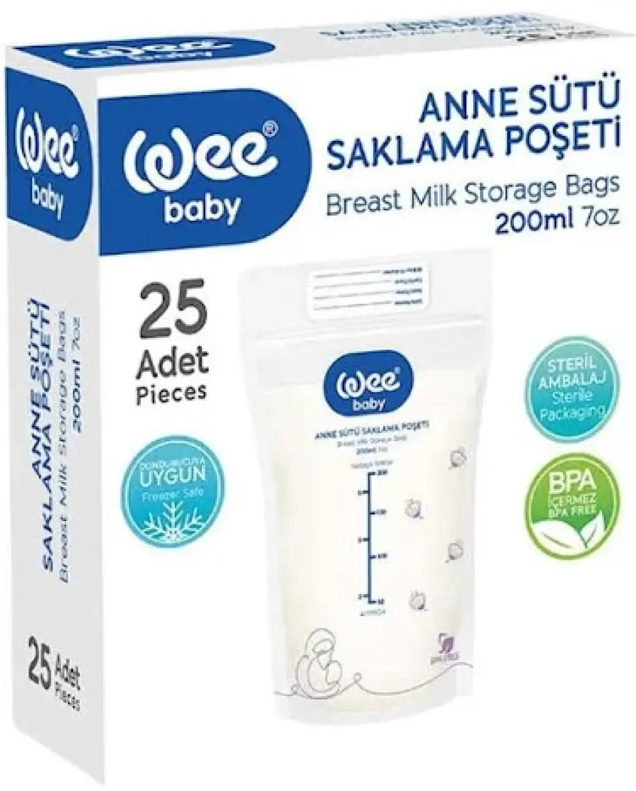 Mycey Anne Sütü Saklama Poşeti 25'li