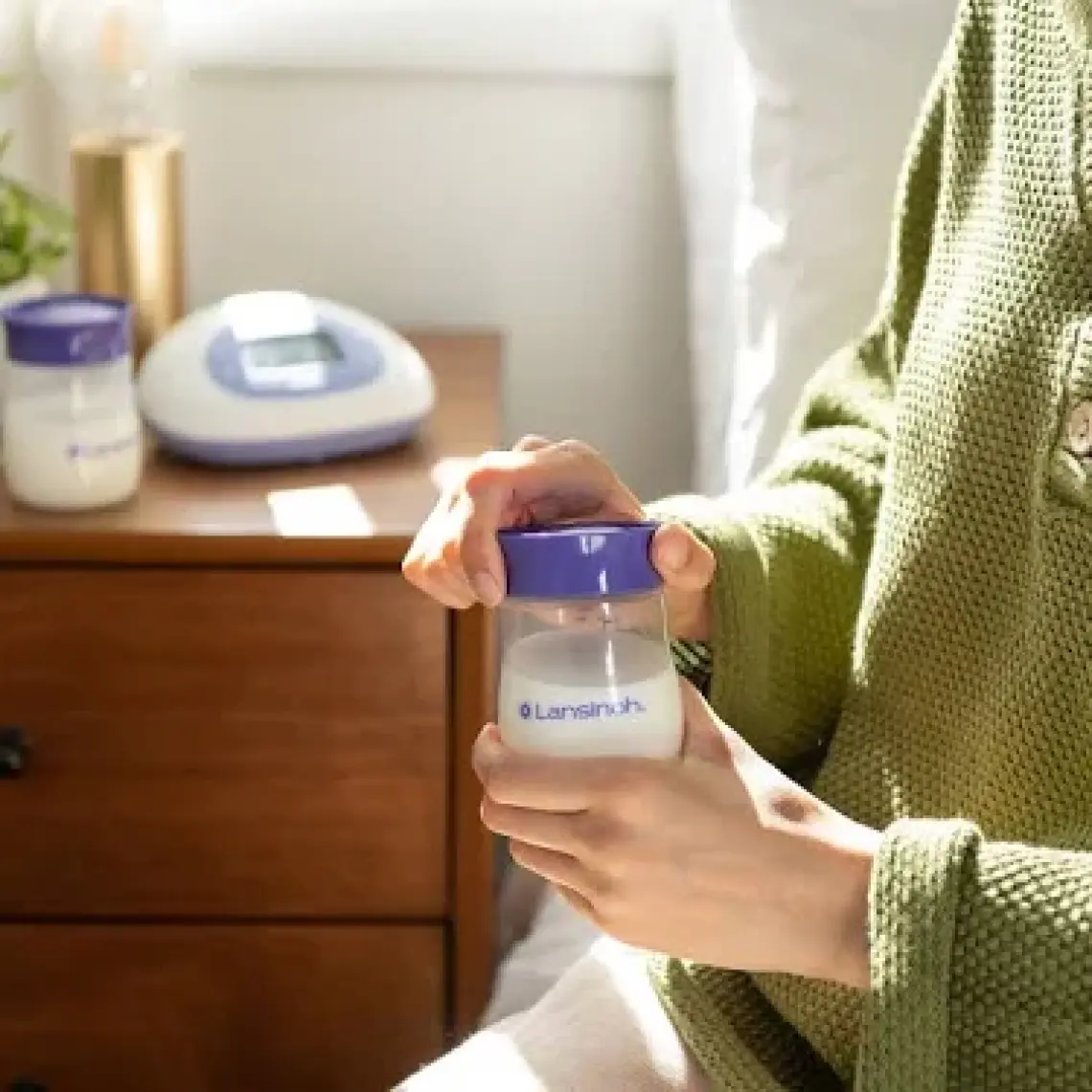 Lansinoh® Anne Sütü Saklama Şişeleri - 4 x 160ml