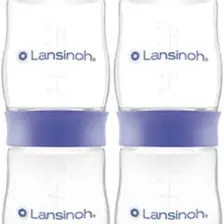 Lansinoh® Anne Sütü Saklama Şişeleri - 4 x 160ml