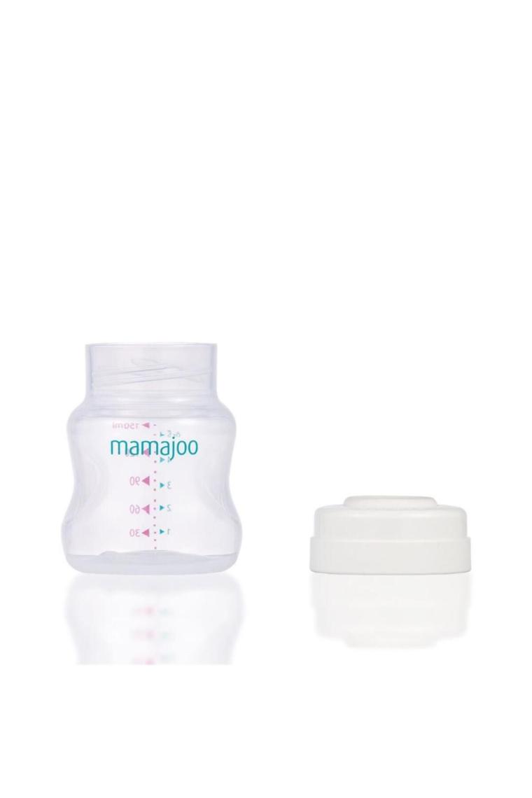 Mamajoo Anne Sütü ve Mama Saklama Seti 4x150 ml | Biberon ve Göğüs Pompası Uyumlu Kapaklı Saklama Kabı