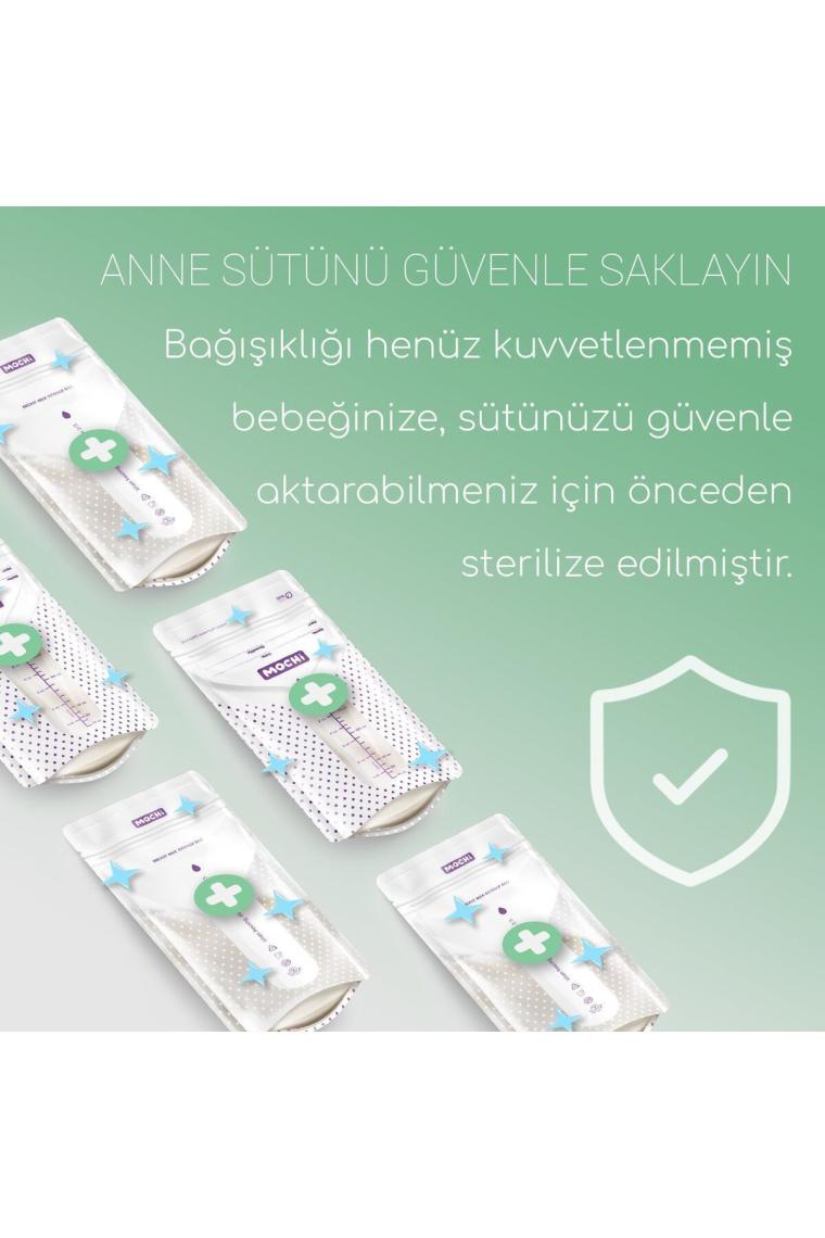 Anne Sütü Saklama Poşeti (200 ML, 25 ADET)
