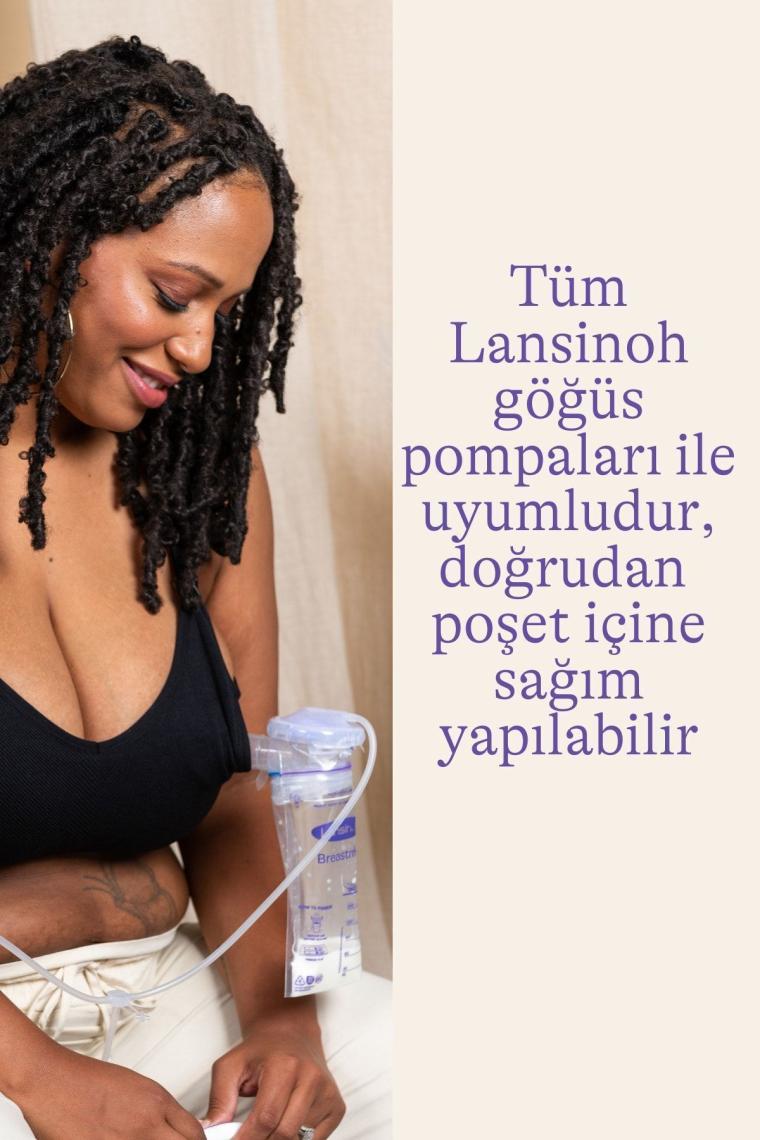 Süt Saklama Poşeti (25 ADET)