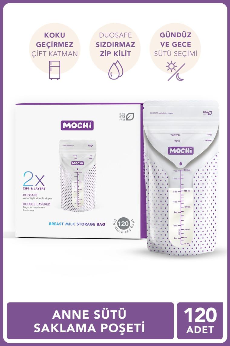 Anne Sütü Poşeti 200 ml 120 Adet