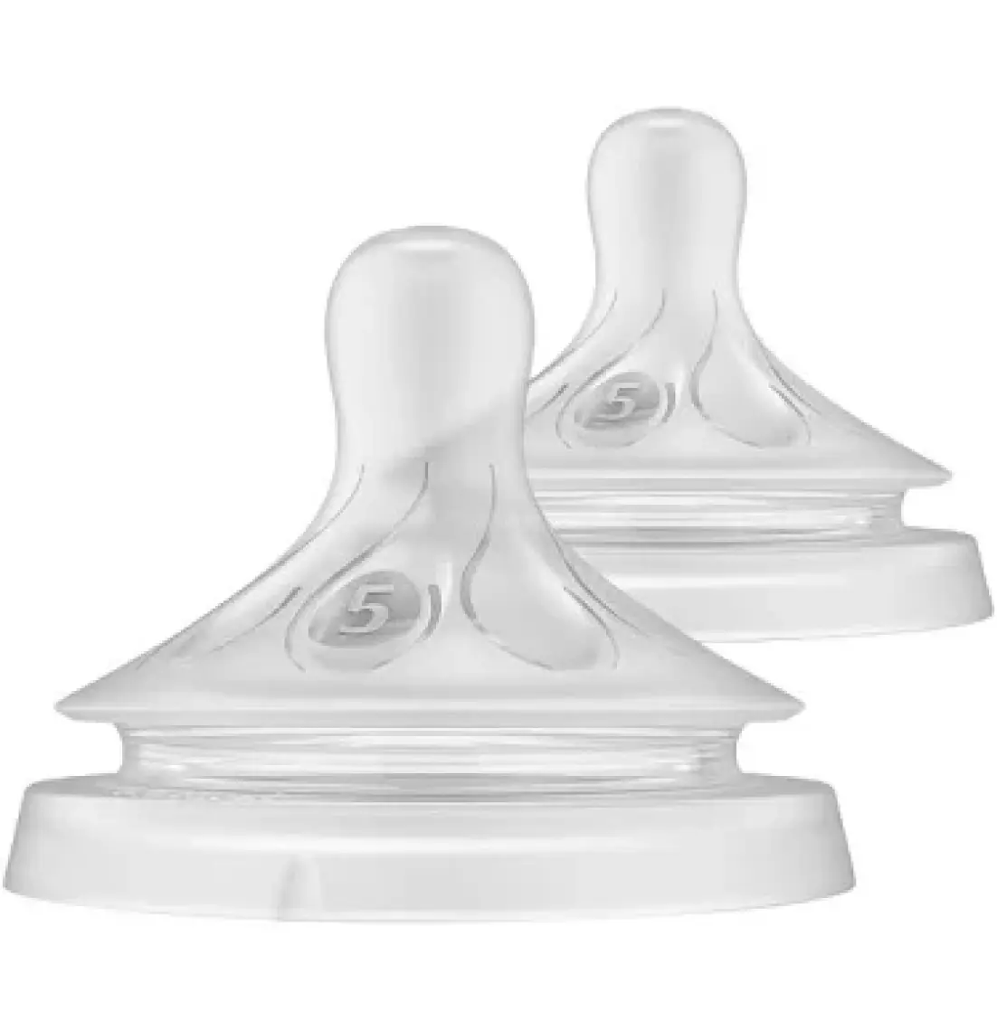 Philips Avent Natural Response 2'li Biberon Emziği, 5 Numara, 6+ Ay, SCY965/02