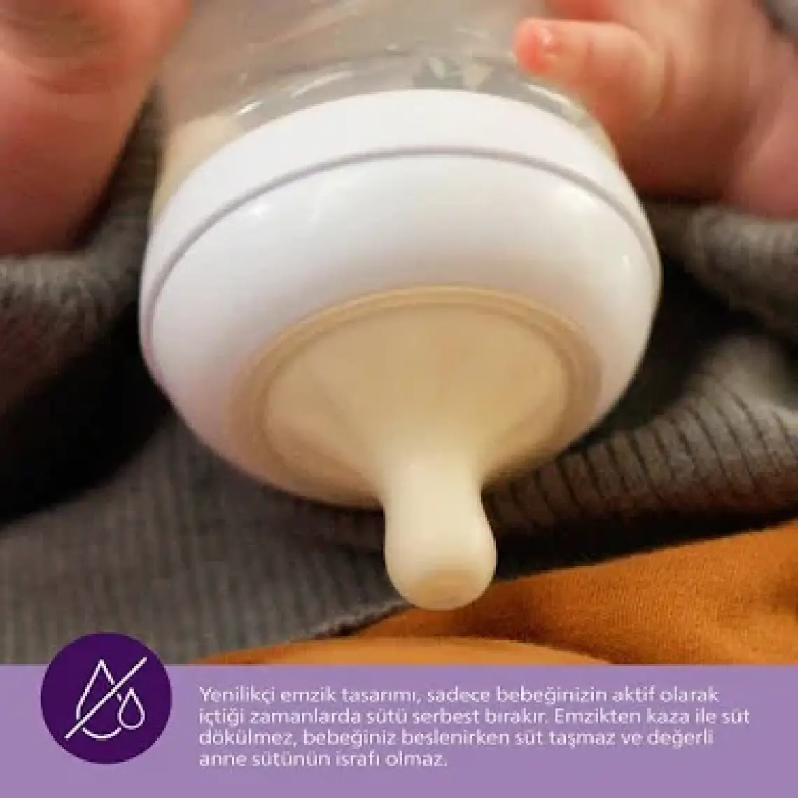 Philips Avent Natural Response 2'li Biberon Emziği, 5 Numara, 6+ Ay, SCY965/02