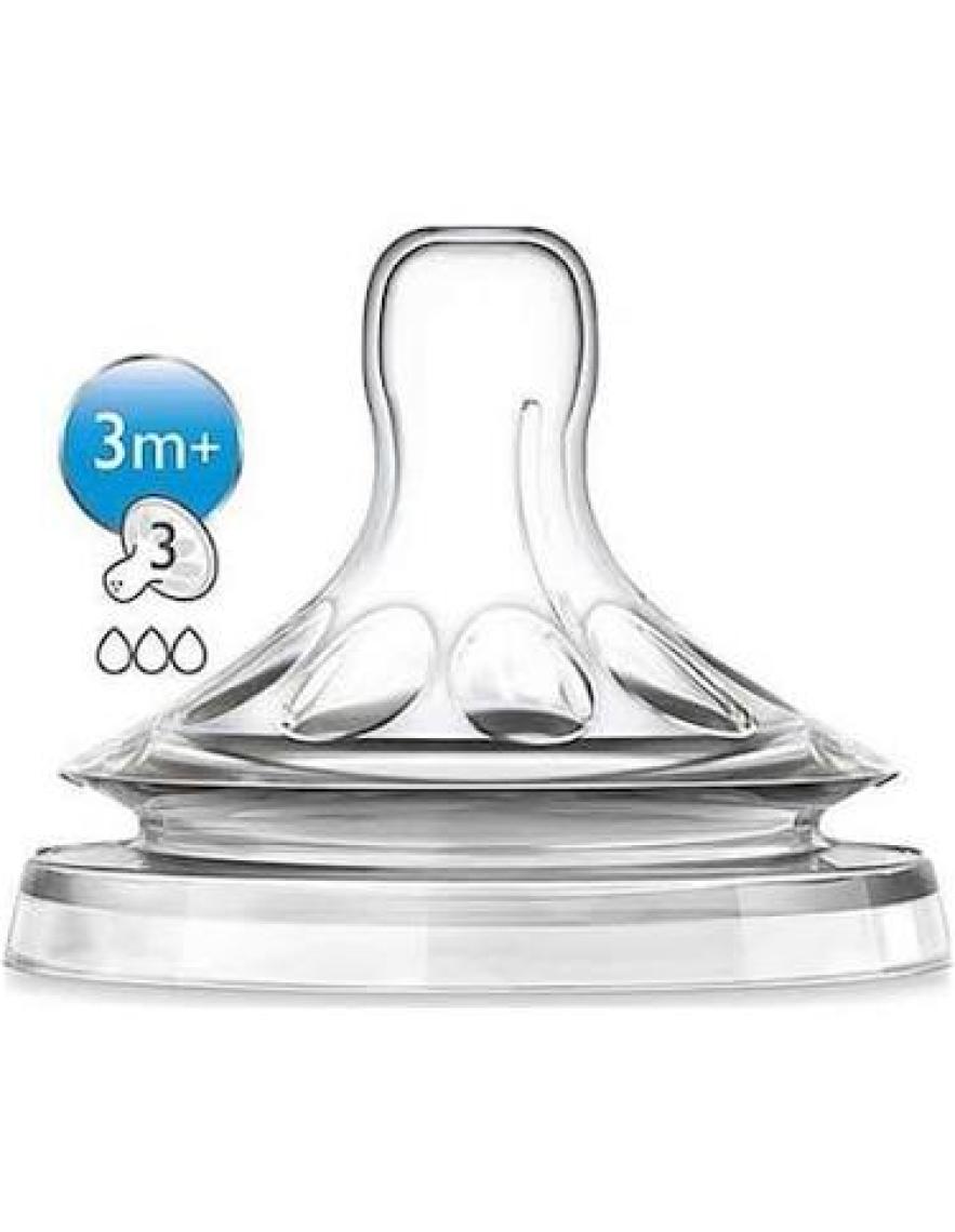 Philips Avent Natural Yoğun Akış Y Kesim +6 Ay 2li Biberon Emziği