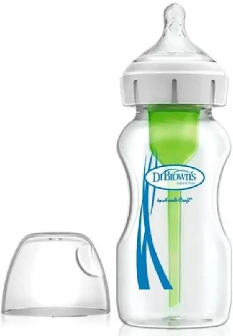 Dr. Brown's Options Cam Biberon Yeni Geniş Ağız 270ML 0+ Yeni Model