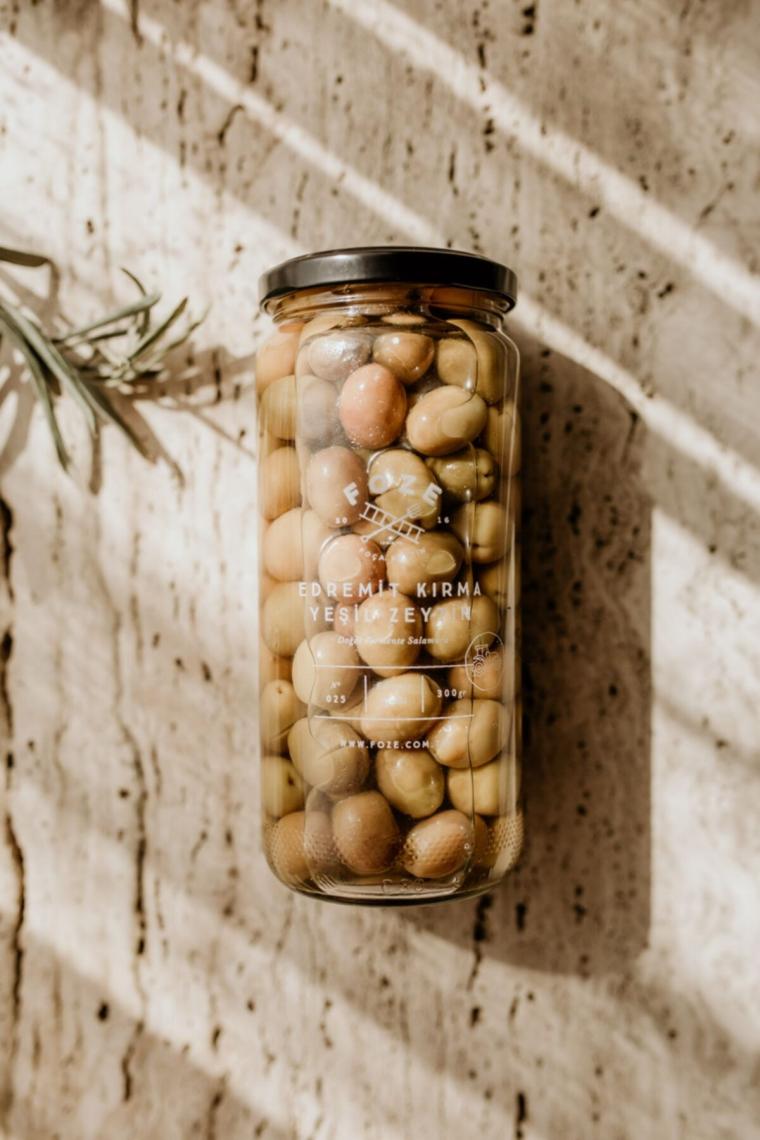 Edremit Kırma Yeşil Zeytin 300 G
