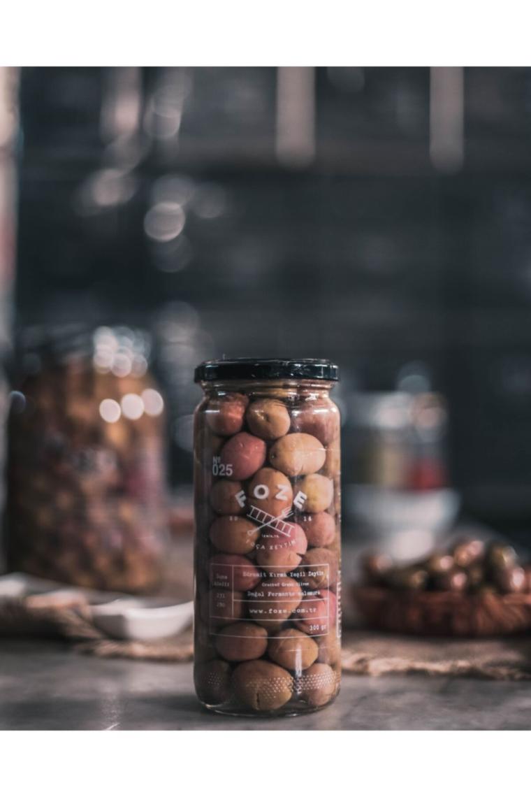 Edremit Kırma Yeşil Zeytin 300 G